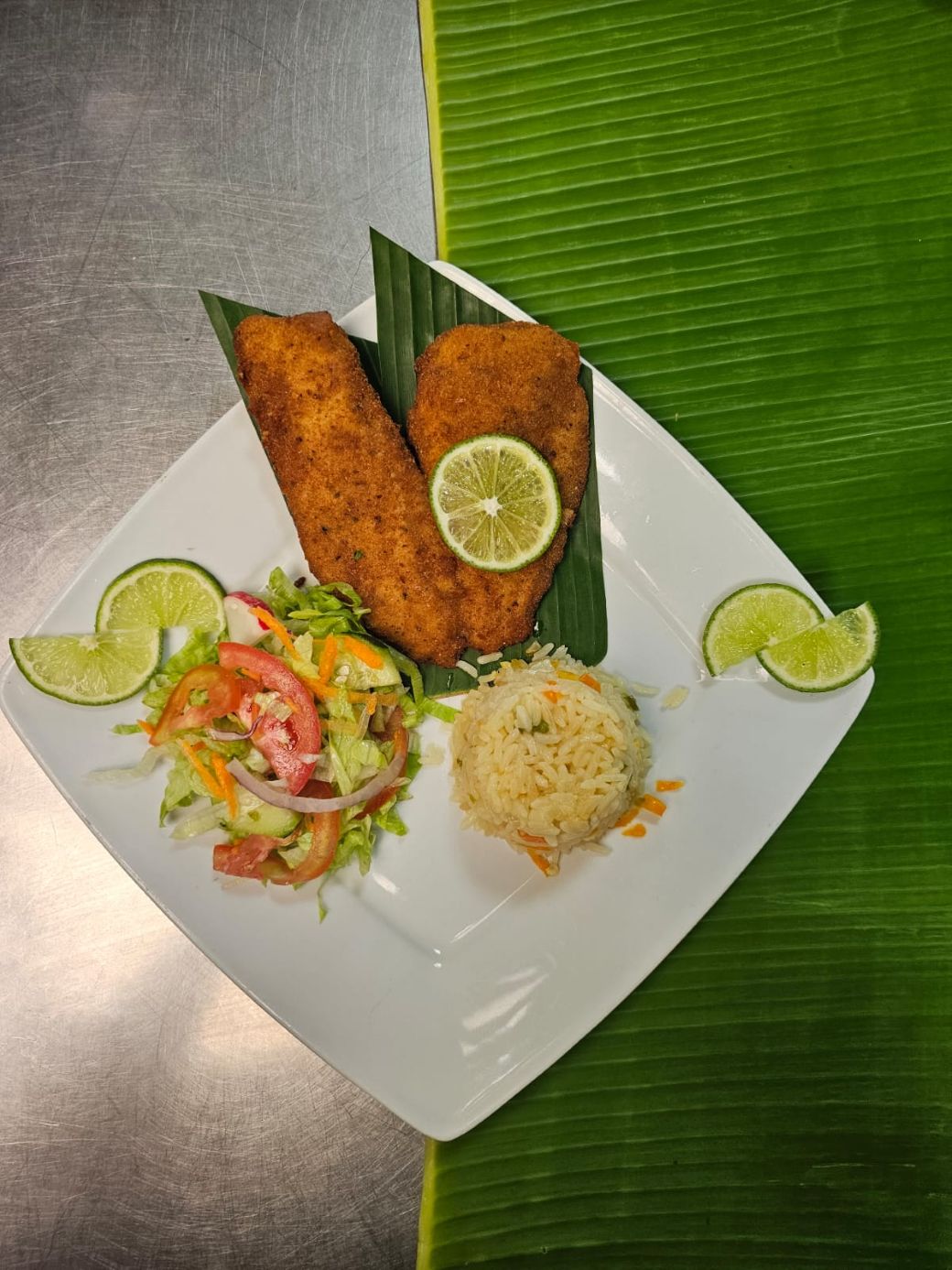 Chef preparando cena
